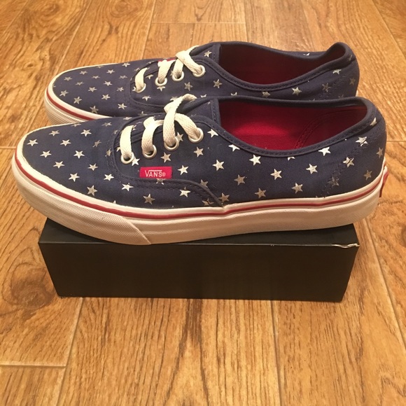 vans shoes with stars